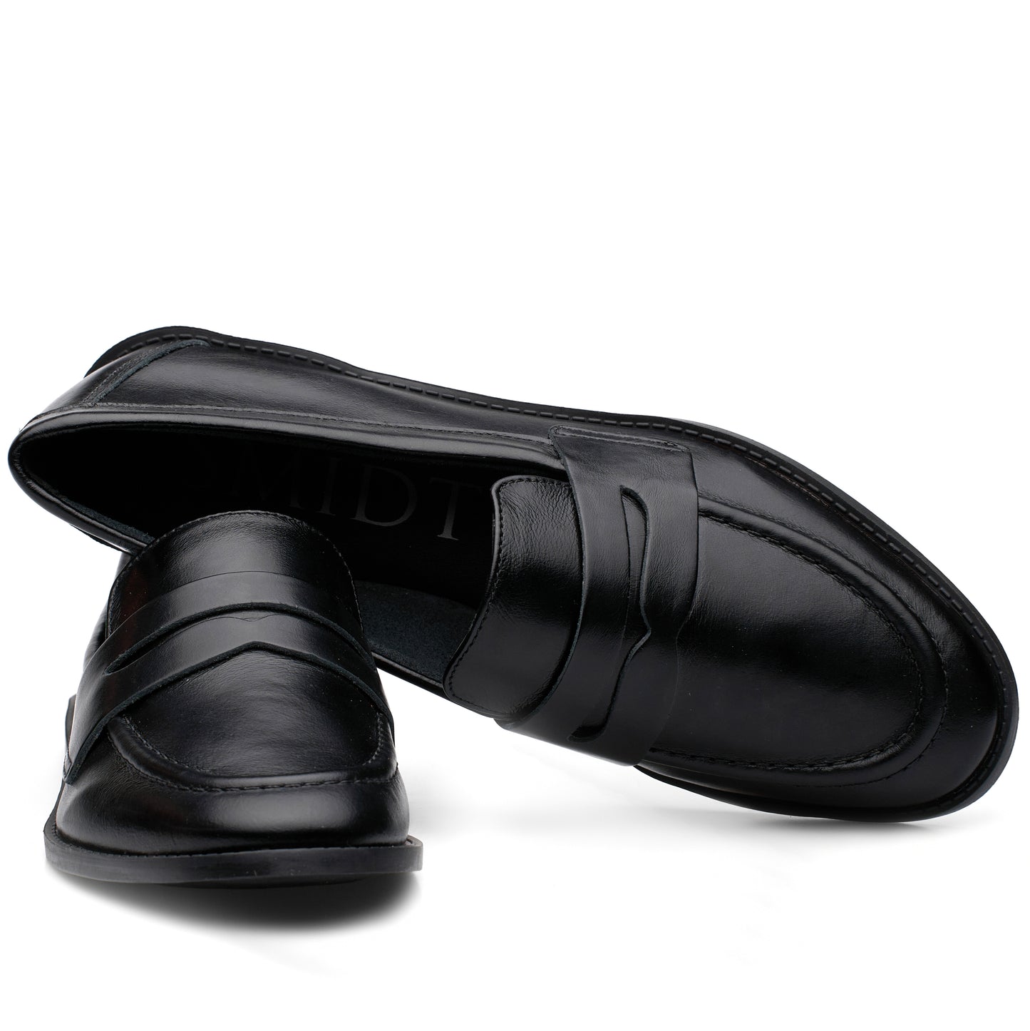 Mocassim Feminino SMIDT Couro Preto – Clássico, Elegante e Atemporal